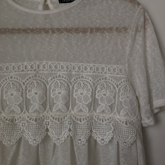 See-through White top from Boohoo - Picture 5 of 5